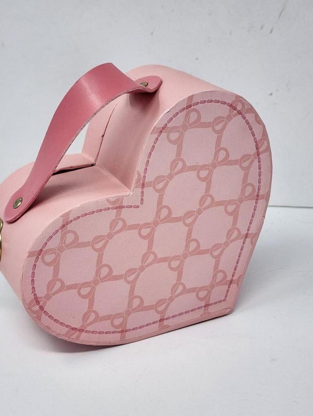90s Y2K Mini Pink Heart Handbag